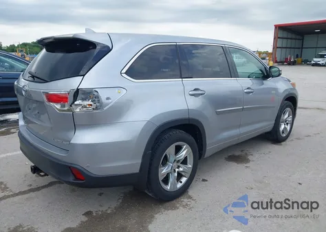 2015 Toyota Highlander Limited V6 from USA, damaged, VIN 5TDDKRFHXFS133075